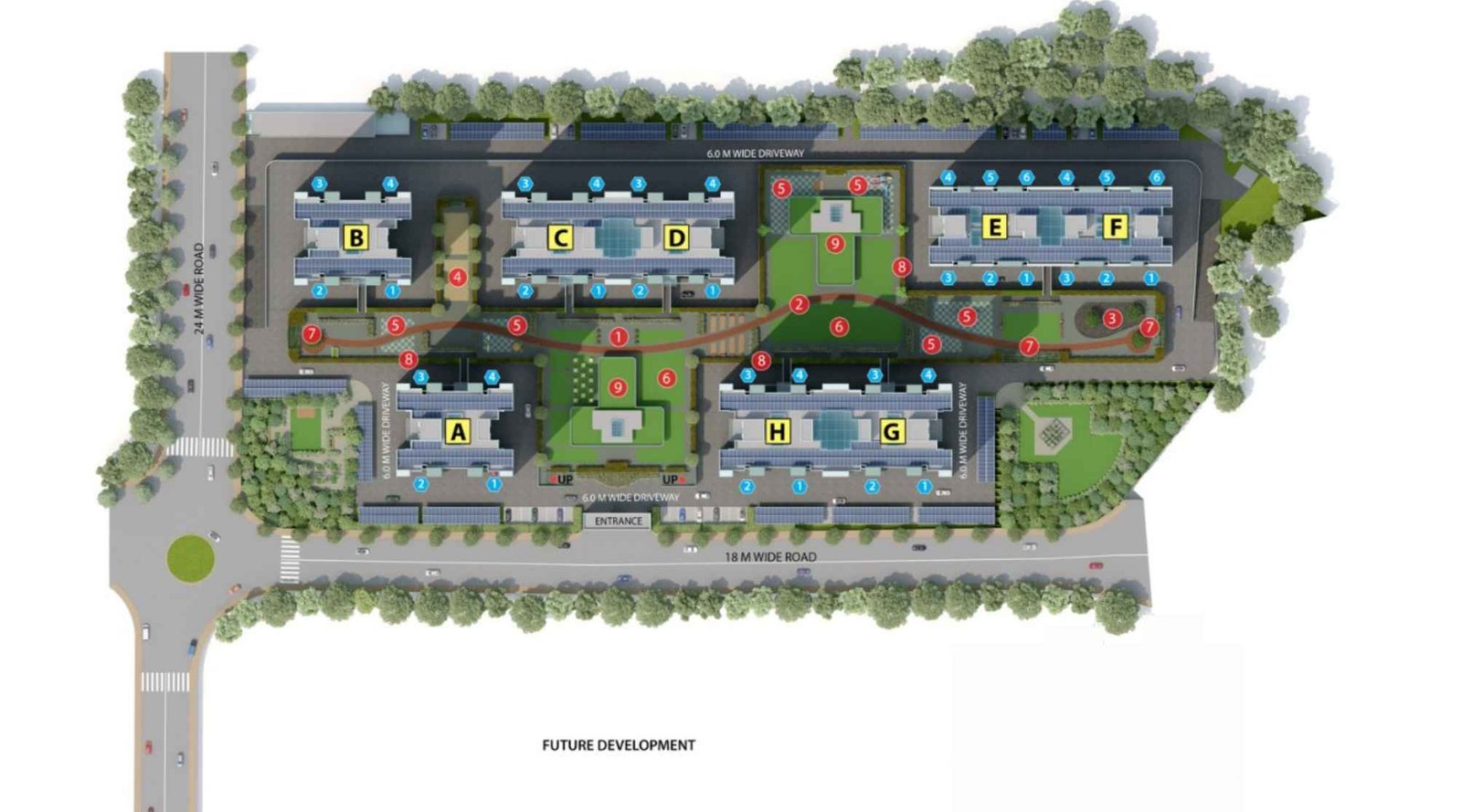 Nanded-City- Saajgiri-Master-Plan-Layout-2&3-BHK